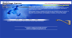 Desktop Screenshot of debouchageexpress.com